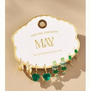 Anthropologie May Birthstone Earrings